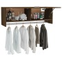 Schrank aus braunem Eichensperrholz 100x32,5x35 cm von vidaXL, Kleiderschränke - Ref: Foro24-815215, Preis: 56,58 €, Rabatt: %