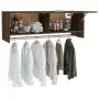 Schrank aus braunem Eichensperrholz 100x32,5x35 cm von vidaXL, Kleiderschränke - Ref: Foro24-815215, Preis: 54,81 €, Rabatt: %