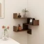 Corner wall shelf, brown oak, 40x40x50 cm by vidaXL, Shelves and shelves - Ref: Foro24-815208, Price: 23,91 €, Discount: %