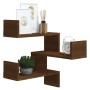 Eck-Wandregal Eiche braun 40x40x50 cm von vidaXL, Regale und Regale - Ref: Foro24-815208, Preis: 24,42 €, Rabatt: %