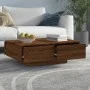 Mesa de centro madera contrachapada roble marrón 90x60x31 cm de vidaXL, Mesas de centro - Ref: Foro24-815197, Precio: 121,27 ...