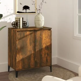 Sideboard aus geräuchertem Eichensperrholz, 60 x 35 x 70 cm von vidaXL, Sideboards - Ref: Foro24-815159, Preis: 59,02 €, Raba...