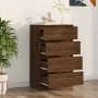 Sideboard Eiche braun Sperrholz 60x35x98,5 cm von vidaXL, Sideboards - Ref: Foro24-815077, Preis: 98,57 €, Rabatt: %