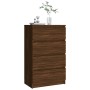 Plywood oak brown sideboard 60x35x98.5 cm by vidaXL, Sideboards - Ref: Foro24-815077, Price: 100,21 €, Discount: %