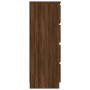Plywood oak brown sideboard 60x35x98.5 cm by vidaXL, Sideboards - Ref: Foro24-815077, Price: 100,21 €, Discount: %