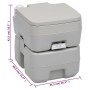 Portable Camping Toilet and Water Tank Set by vidaXL, Camping and hiking - Ref: Foro24-3154901, Price: 244,82 €, Discount: %