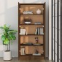 Regal aus braunem Eichensperrholz, 82,5 x 30,5 x 185,5 cm von vidaXL, Bücherregale und Regale - Ref: Foro24-815116, Preis: 17...