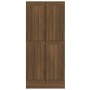 Regal aus braunem Eichensperrholz, 82,5 x 30,5 x 185,5 cm von vidaXL, Bücherregale und Regale - Ref: Foro24-815116, Preis: 17...