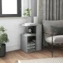 Sonoma gray plywood side table 36x30x56 cm by vidaXL, Side tables - Ref: Foro24-815190, Price: 30,42 €, Discount: %