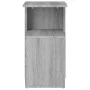 Beistelltisch aus grauem Sonoma-Sperrholz, 36 x 30 x 56 cm von vidaXL, Seitentische - Ref: Foro24-815190, Preis: 30,42 €, Rab...