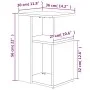 Beistelltisch aus grauem Sonoma-Sperrholz, 36 x 30 x 56 cm von vidaXL, Seitentische - Ref: Foro24-815190, Preis: 30,42 €, Rab...