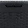 Polypropylen Garten Aufbewahrungsbox anthrazit 119x48x60 cm von vidaXL, Aufbewahrungsboxen für den Außenbereich - Ref: Foro24...