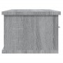 Sonoma grau Holzwerkstoff-Hängeschrank 88x26x18,5 cm von vidaXL, Regale und Regale - Ref: Foro24-815082, Preis: 49,42 €, Raba...