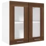 Oak brown engineered wood hanging cabinet 60x31x60 cm by vidaXL, Kitchen cabinets - Ref: Foro24-815122, Price: 52,78 €, Disco...