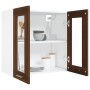 Hängeschrank aus braunem Eichenholzwerkstoff, 60 x 31 x 60 cm von vidaXL, Küchenschränke - Ref: Foro24-815122, Preis: 54,34 €...