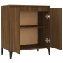 Aparador de madera contrachapada roble marrón 60x35x70 cm de vidaXL, Aparadores - Ref: Foro24-815161, Precio: 68,01 €, Descue...