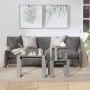 Stackable tables 3 pieces Sonoma gray plywood by vidaXL, Side tables - Ref: Foro24-815223, Price: 56,20 €, Discount: %