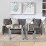 Stapelbare Tische 3 Stück Sonoma graues Sperrholz von vidaXL, Seitentische - Ref: Foro24-815223, Preis: 57,73 €, Rabatt: %