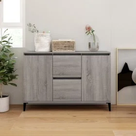 Sonoma grau Sperrholz Anrichte 104x35x70 cm von vidaXL, Sideboards - Ref: Foro24-815166, Preis: 109,15 €, Rabatt: %