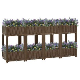 Arriate 160x40x71 cm polipropileno en Maceteros y jardineras | Comprar online en Foro24