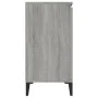 Aparador de madera contrachapada gris Sonoma 104x35x70 cm de vidaXL, Aparadores - Ref: Foro24-815166, Precio: 107,69 €, Descu...