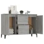Aparador de madera contrachapada gris Sonoma 104x35x70 cm de vidaXL, Aparadores - Ref: Foro24-815166, Precio: 107,69 €, Descu...