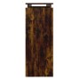 Konsolentisch aus geräuchertem Eichensperrholz, 102 x 30 x 80 cm von vidaXL, Seitentische - Ref: Foro24-815219, Preis: 44,52 ...