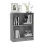 Estantería madera de ingeniería gris Sonoma 60x24x76 cm de vidaXL, Librerías y estanterías - Ref: Foro24-815085, Precio: 33,9...