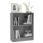 Regal aus technischem Holz in Sonoma-Grau, 60 x 24 x 76 cm von vidaXL, Bücherregale und Regale - Ref: Foro24-815085, Preis: 3...