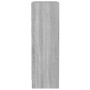 Regal aus technischem Holz in Sonoma-Grau, 60 x 24 x 76 cm von vidaXL, Bücherregale und Regale - Ref: Foro24-815085, Preis: 3...