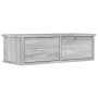 Sonoma-Wandschrank aus grauem Sperrholz, 60 x 26 x 18,5 cm von vidaXL, Regale und Regale - Ref: Foro24-815079, Preis: 37,38 €...