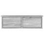 Sonoma-Wandschrank aus grauem Sperrholz, 60 x 26 x 18,5 cm von vidaXL, Regale und Regale - Ref: Foro24-815079, Preis: 37,38 €...
