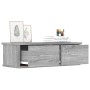Sonoma-Wandschrank aus grauem Sperrholz, 60 x 26 x 18,5 cm von vidaXL, Regale und Regale - Ref: Foro24-815079, Preis: 37,38 €...