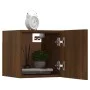 Wand-TV-Schrank aus braunem Eichenholz, 30,5 x 30 x 30 cm von vidaXL, TV-Möbel - Ref: Foro24-815141, Preis: 24,65 €, Rabatt: %