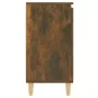 Aparador madera contrachapada color roble ahumado 60x35x70 cm de vidaXL, Aparadores - Ref: Foro24-815156, Precio: 51,92 €, De...
