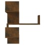 Wand-Eckregale 2 Stück Räuchereiche 40x40x50 cm von vidaXL, Regale und Regale - Ref: Foro24-815205, Preis: 38,04 €, Rabatt: %