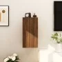 Muebles para TV de pared 2 uds roble marrón 30,5x30x30 cm de vidaXL, Muebles TV - Ref: Foro24-815142, Precio: 28,91 €, Descue...