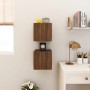 Muebles para TV de pared 2 uds roble marrón 30,5x30x30 cm de vidaXL, Muebles TV - Ref: Foro24-815142, Precio: 29,17 €, Descue...