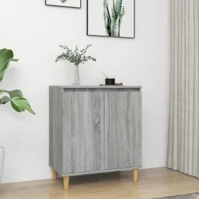 Sonoma graues Sperrholz-Sideboard 60x35x70 cm von vidaXL, Sideboards - Ref: Foro24-815157, Preis: 60,67 €, Rabatt: %