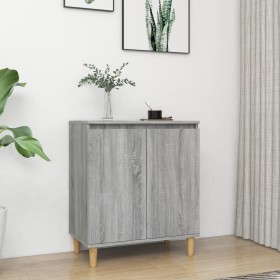 Sonoma gray plywood sideboard 60x35x70 cm by vidaXL, Sideboards - Ref: Foro24-815157, Price: 61,64 €, Discount: %