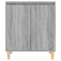Aparador de madera contrachapada gris Sonoma 60x35x70 cm de vidaXL, Aparadores - Ref: Foro24-815157, Precio: 61,70 €, Descuen...