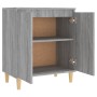 Aparador de madera contrachapada gris Sonoma 60x35x70 cm de vidaXL, Aparadores - Ref: Foro24-815157, Precio: 61,70 €, Descuen...