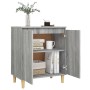 Aparador de madera contrachapada gris Sonoma 60x35x70 cm de vidaXL, Aparadores - Ref: Foro24-815157, Precio: 61,70 €, Descuen...