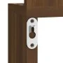 Brown oak wood wall corner shelf 20x20x127.5 cm by vidaXL, Shelves and shelves - Ref: Foro24-815212, Price: 28,94 €, Discount: %