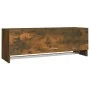 Schrank aus geräucherter Eichenholz-Sperrholzplatte, 100x32,5x35 cm. von vidaXL, Kleiderschränke - Ref: Foro24-815213, Preis:...