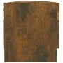 Schrank aus geräucherter Eichenholz-Sperrholzplatte, 100x32,5x35 cm. von vidaXL, Kleiderschränke - Ref: Foro24-815213, Preis:...