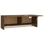 Schrank aus geräucherter Eichenholz-Sperrholzplatte, 100x32,5x35 cm. von vidaXL, Kleiderschränke - Ref: Foro24-815213, Preis:...