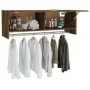 Armario madera contrachapada color roble ahumado 100x32,5x35 cm by vidaXL, Wardrobes - Ref: Foro24-815213, Price: 55,33 €, Di...