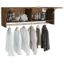 Schrank aus geräucherter Eichenholz-Sperrholzplatte, 100x32,5x35 cm. von vidaXL, Kleiderschränke - Ref: Foro24-815213, Preis:...
