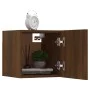 Wall TV cabinets 4 pcs brown oak 30.5x30x30 cm by vidaXL, TV Furniture - Ref: Foro24-815143, Price: 61,54 €, Discount: %